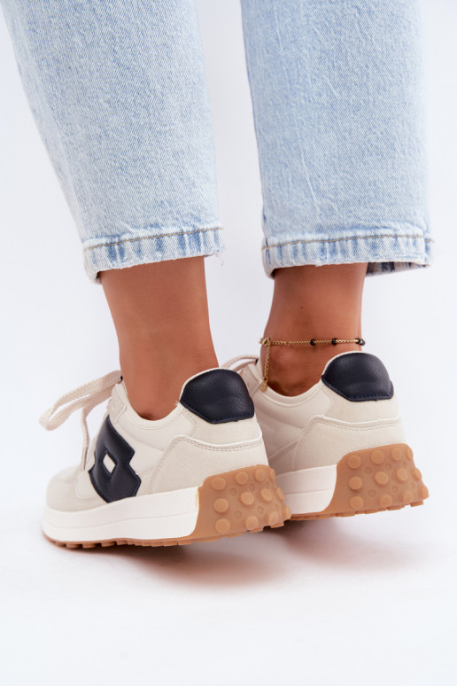 Sneakers da donna LOTTO 2401930U CALENTO in bianco attenuato