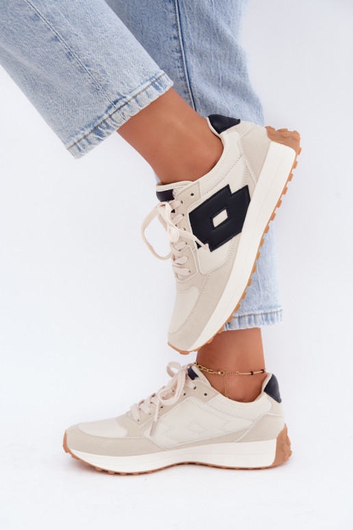 Sneakers da donna LOTTO 2401930U CALENTO in bianco attenuato