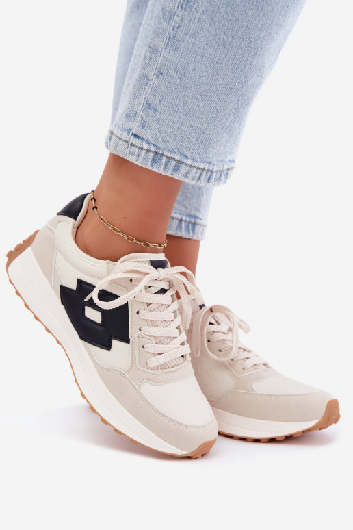 Sneakers da donna LOTTO 2401930U CALENTO in bianco attenuato