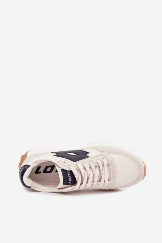 Sneakers da donna LOTTO 2401930U CALENTO in bianco attenuato