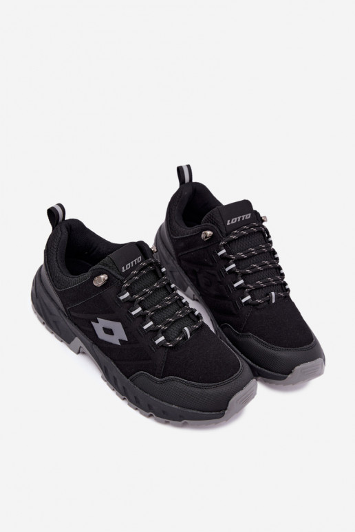 Scarpe da trekking da uomo nere LOTTO 2400290U KETCHAM