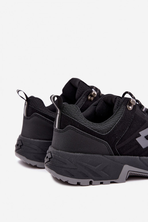 Scarpe da trekking da uomo nere LOTTO 2400290U KETCHAM