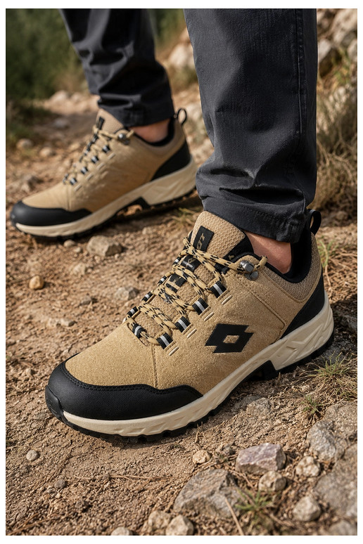 Scarpe da trekking da uomo marroni LOTTO 2400290U KETCHAM