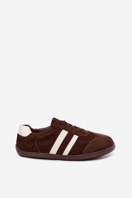 Sneakers Barefoot da donna in colore cioccolato Kessy