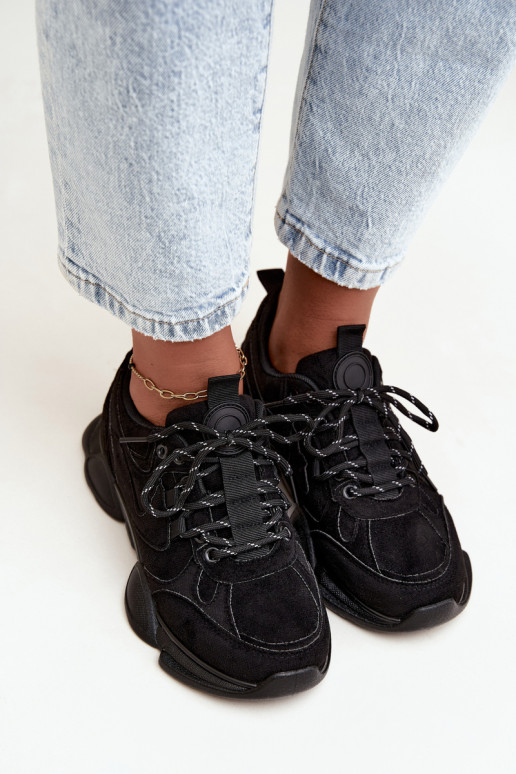 Sneakers da donna in colore nero Shaley