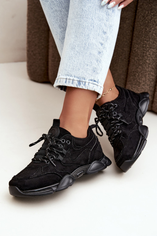 Sneakers da donna in colore nero Shaley