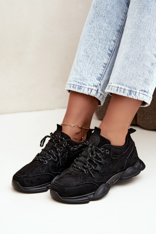 Sneakers da donna in colore nero Shaley