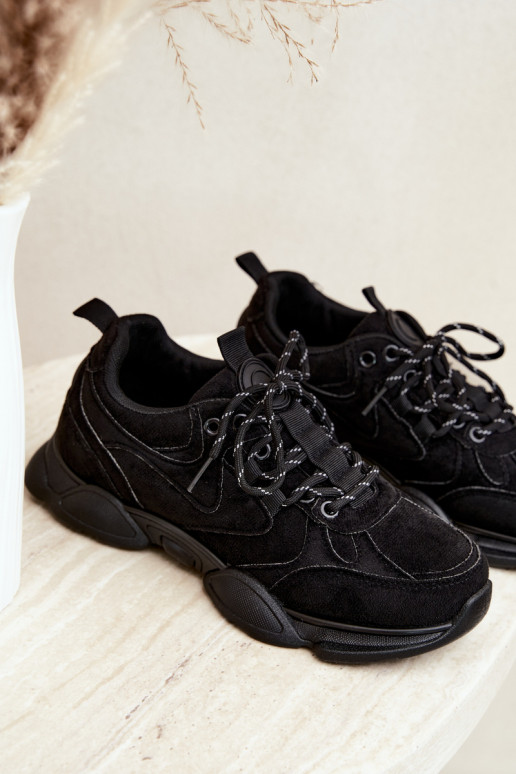 Sneakers da donna in colore nero Shaley