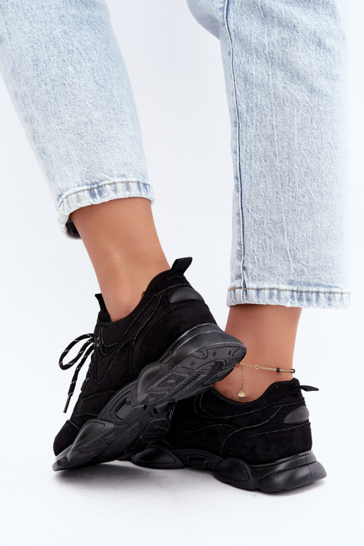 Sneakers da donna in colore nero Shaley