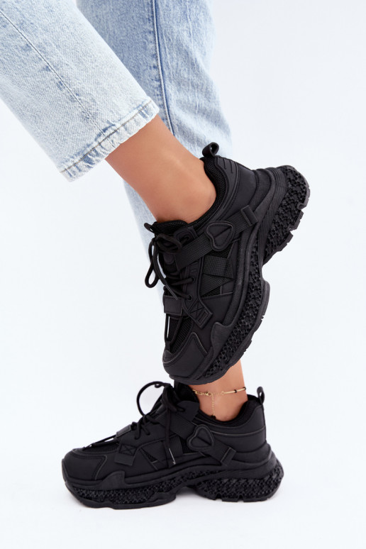 sneakers con strisce in colore nero Ellery