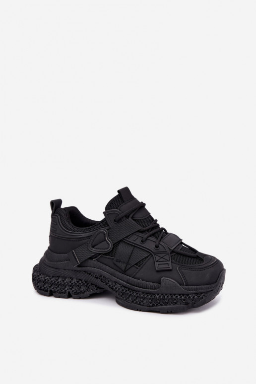 sneakers con strisce in colore nero Ellery