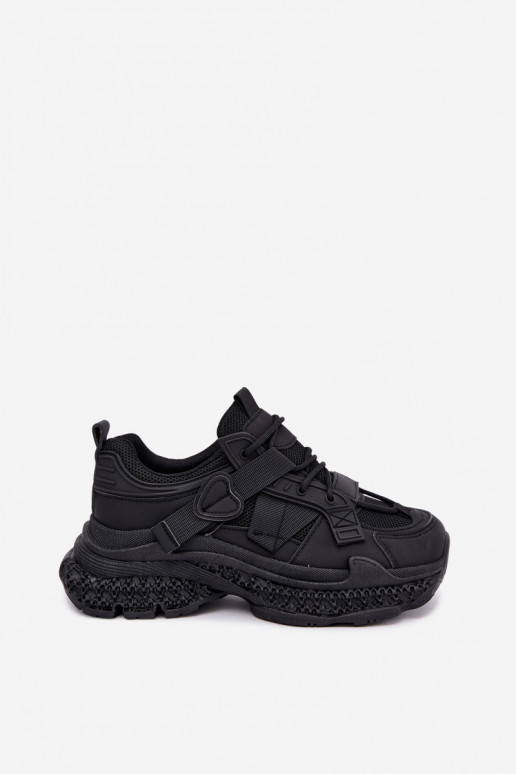 sneakers con strisce in colore nero Ellery