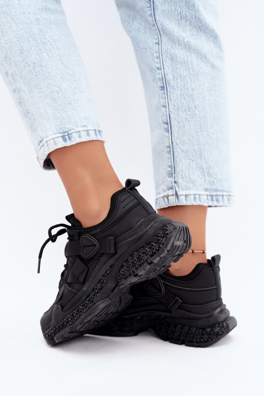sneakers con strisce in colore nero Ellery