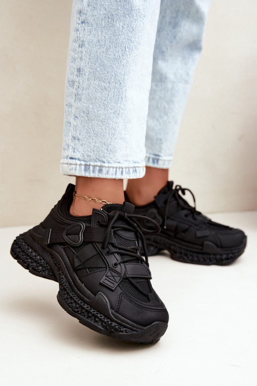 sneakers con strisce in colore nero Ellery