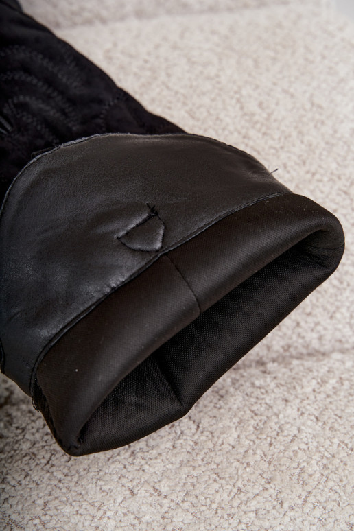 stivali alti da donna in stile cowboy con tacco in nero Glenor