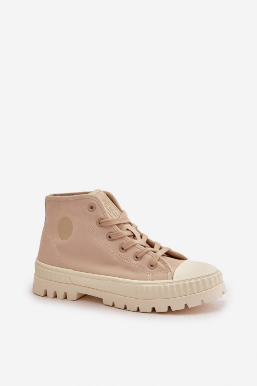 scarpe casual con gambale Big Star OO274006 in sabbia