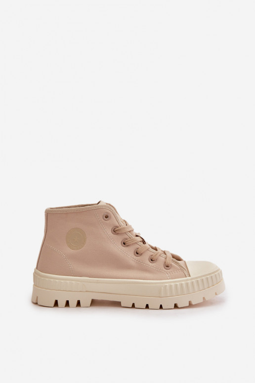 scarpe casual con gambale Big Star OO274006 in sabbia