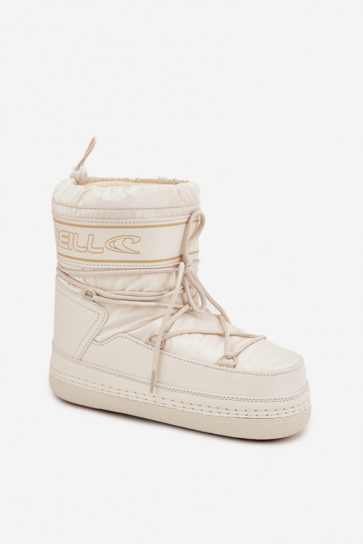 stivali da neve da donna con dettagli eleganti O'NEILL LISA INOMEN HIGH 90253012.99Z in bianco
