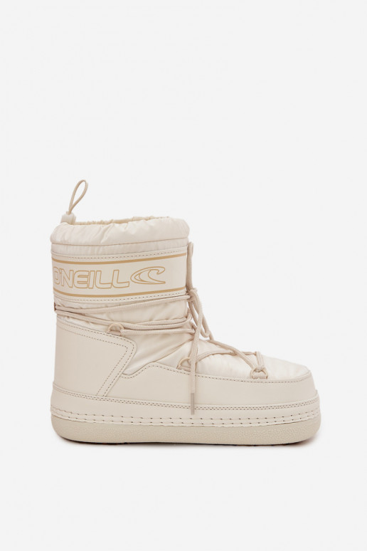 stivali da neve da donna con dettagli eleganti O'NEILL LISA INOMEN HIGH 90253012.99Z in bianco