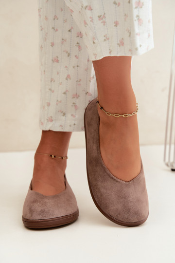 Ballerine da donna Barefoot in colore argilla Hollin 2