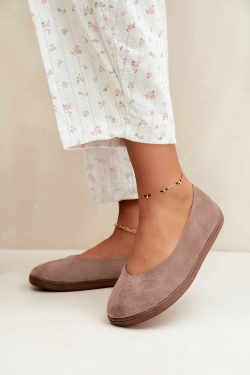 Ballerine da donna Barefoot in colore argilla Hollin