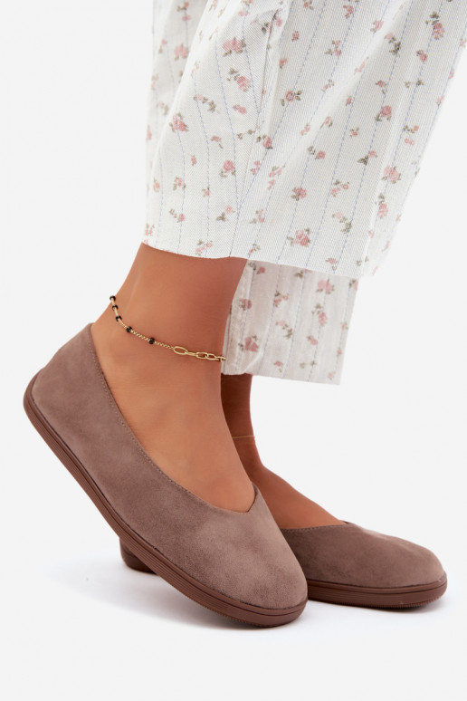 Ballerine da donna Barefoot in colore argilla Hollin