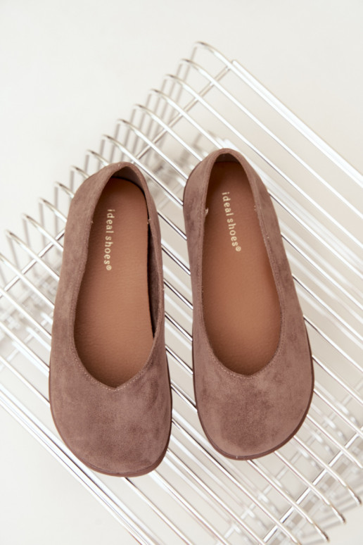 Ballerine da donna Barefoot in colore argilla Hollin
