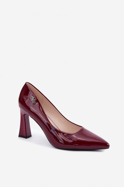 Ballerine verniciate Vinceza 62328 bordeaux
