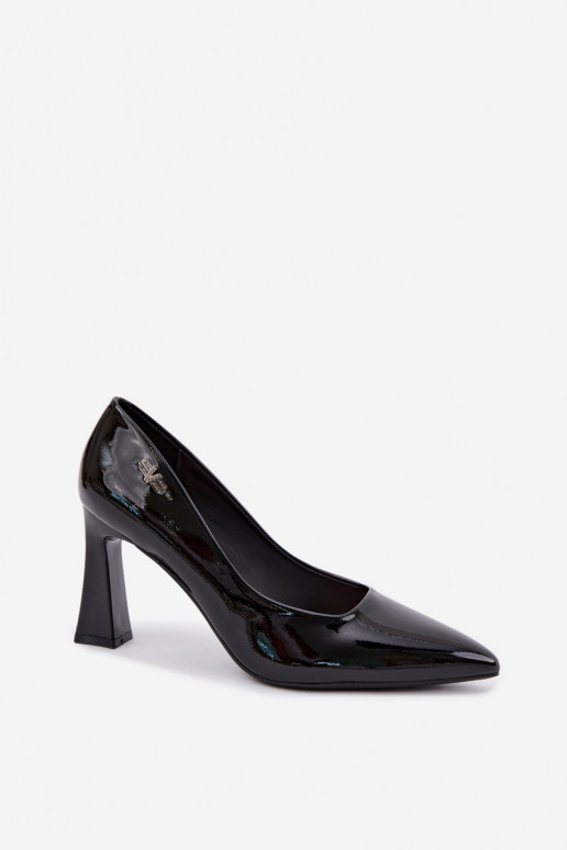 Ballerine verniciate Vinceza 62328 nere