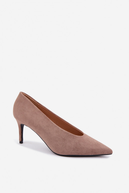 scarpe in camoscio da donna in sabbia Brenya