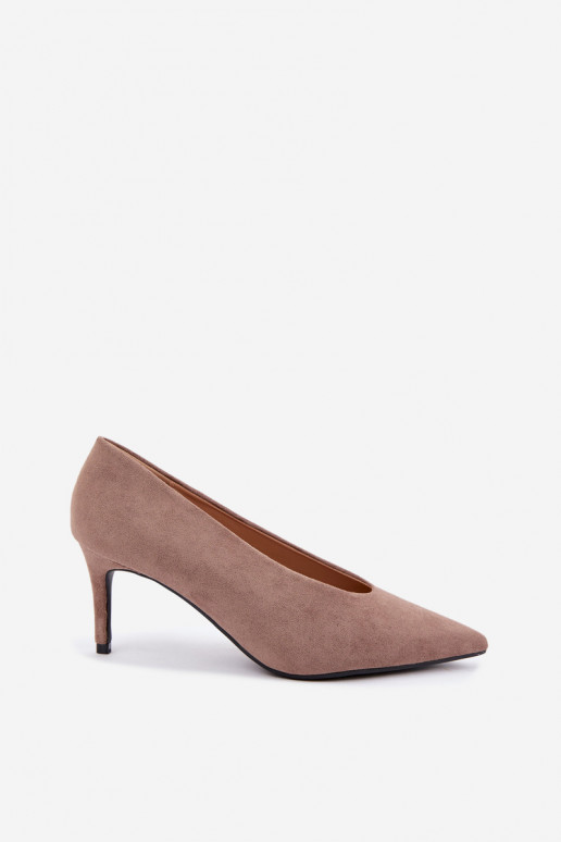 scarpe in camoscio da donna in sabbia Brenya