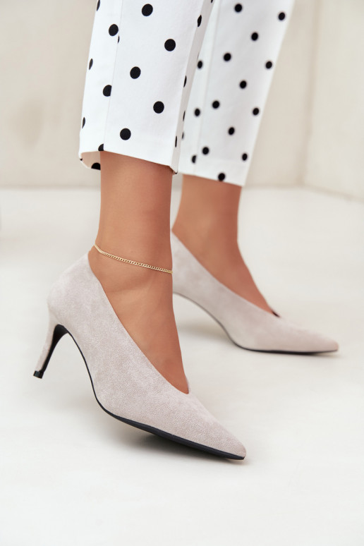scarpe in camoscio da donna in grigio Brenya