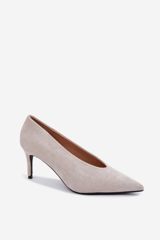 scarpe in camoscio da donna in grigio Brenya