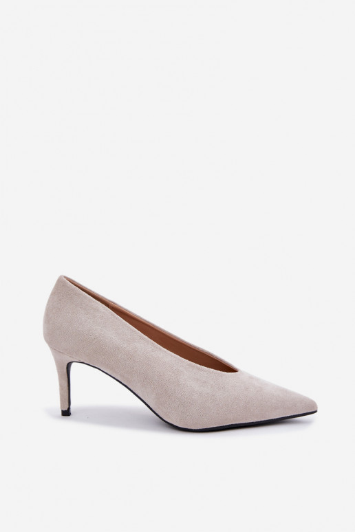 scarpe in camoscio da donna in grigio Brenya