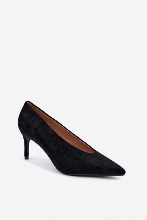 scarpe in camoscio da donna in nero Brenya