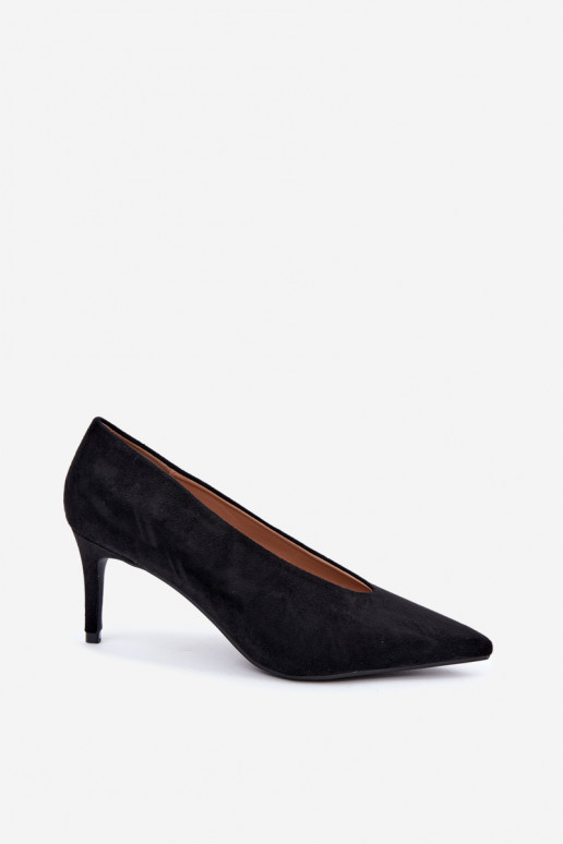 scarpe in camoscio da donna in nero Brenya