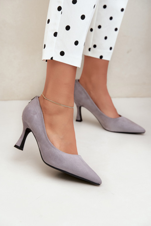 scarpe con tacco Klepsydra Vinceza 62330 in grigio