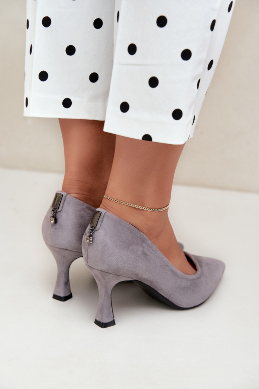scarpe con tacco Klepsydra Vinceza 62330 in grigio