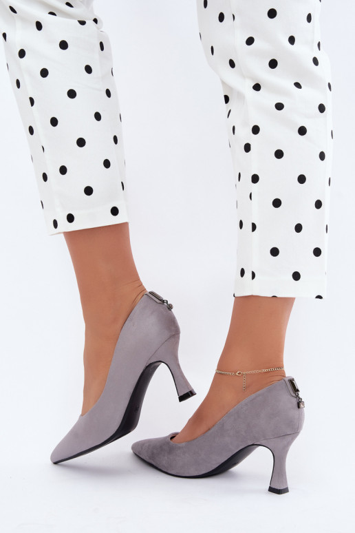 scarpe con tacco Klepsydra Vinceza 62330 in grigio