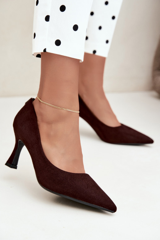 scarpe con tacco Klepsydra Vinceza 62330 in marrone