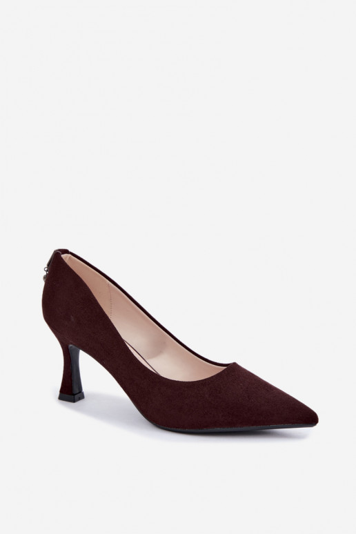 scarpe con tacco Klepsydra Vinceza 62330 in marrone