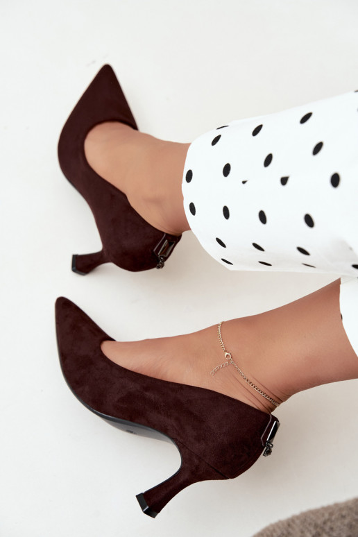 scarpe con tacco Klepsydra Vinceza 62330 in marrone