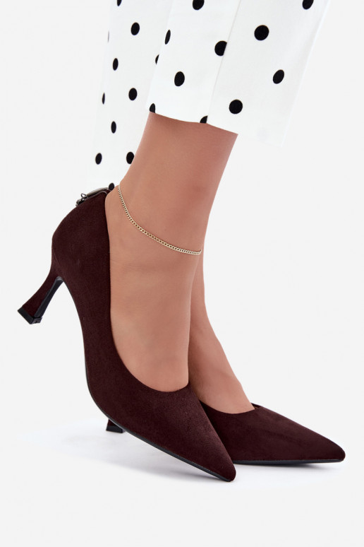 scarpe con tacco Klepsydra Vinceza 62330 in marrone