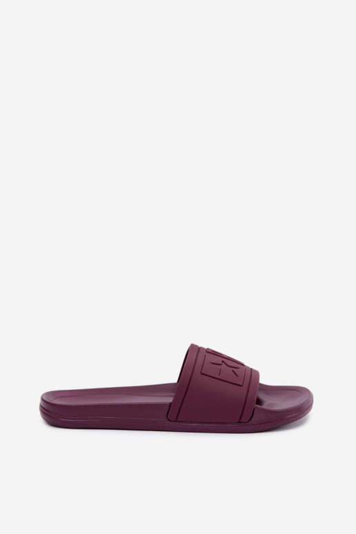 Ciabatte da donna Big Star UU274070 in colore bordeaux