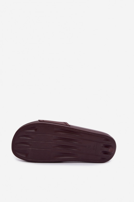 Ciabatte da donna Big Star UU274072 in colore cioccolato