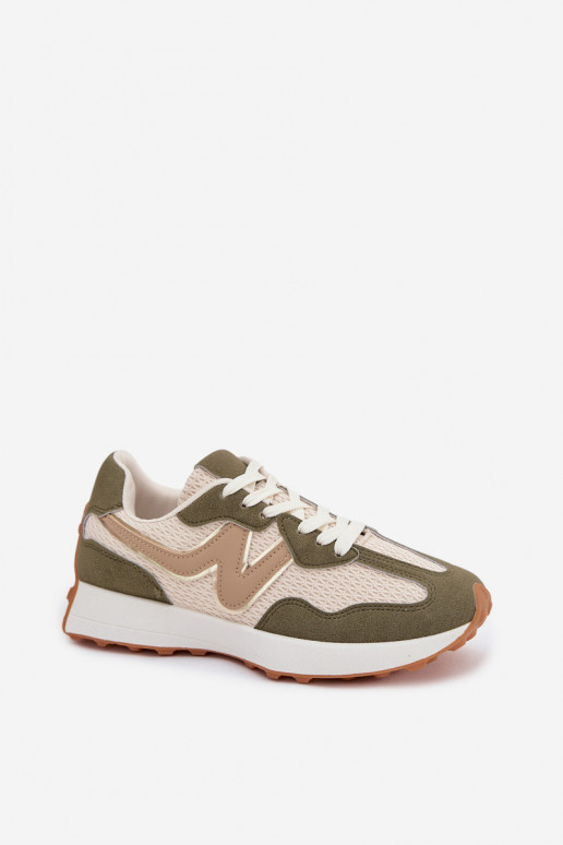 Sneakers verdi con piattaforma Janelora