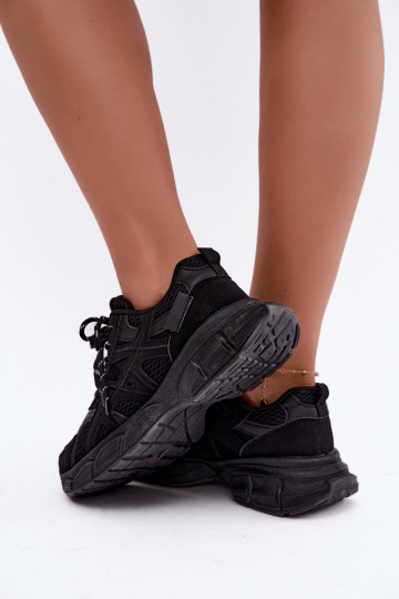 Scarpe sportive da donna in nero Nerla 2