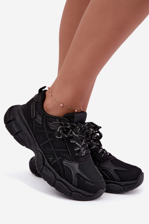Scarpe sportive da donna in nero Nerla