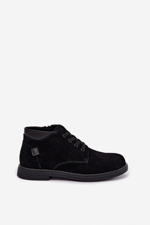 Scarpe in suede nere Nirelia