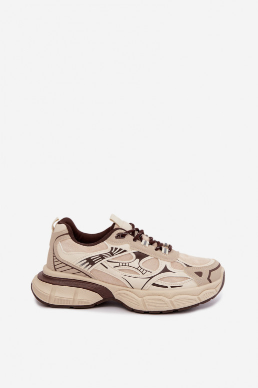 Scarpe sportive con piattaforma sabbia INanda